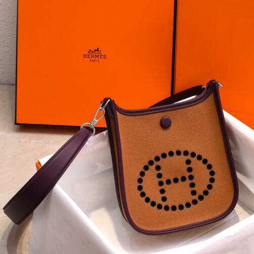 【エルメス HERMES】ネオエヴリンTPM トワルオフィシエ  デューンカシス キャバン (100％マシン)